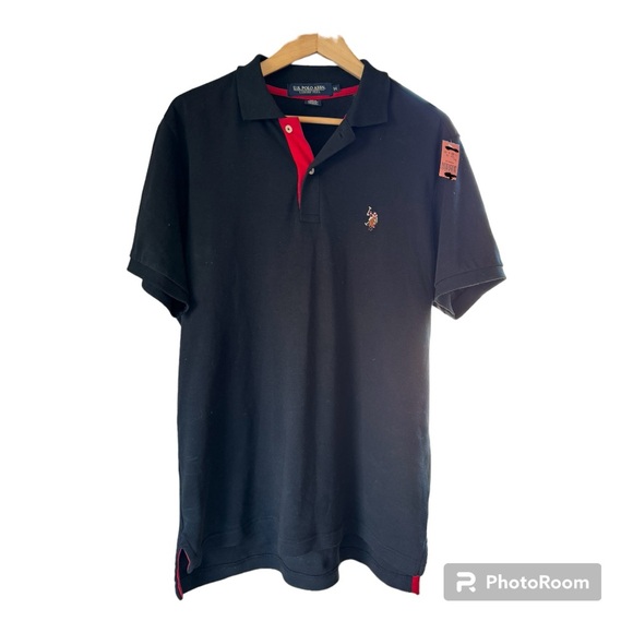 U.S. Polo Assn. Other - US Polo Association Men’s‎ Black Cotton Classic Fit Polo Medium.